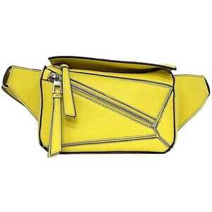 LOEWE Yellow Leather Hobo Bag